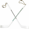 7" Player Hockey Stick w/ Key Chain